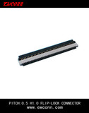 FPC0.5 H1.0 Flip lock R/A SMT Connector