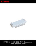 FPC0.5 H1.5 Dual Contact R/A SMT ZIF Connector