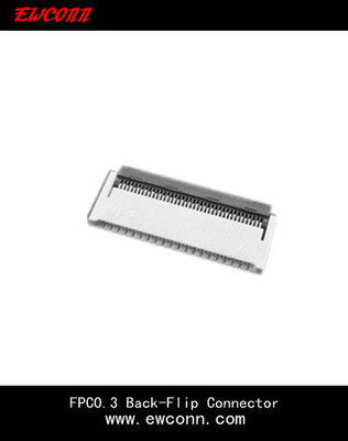 FPC0.3 H1.0 Back Lock R/A ZIF Connector