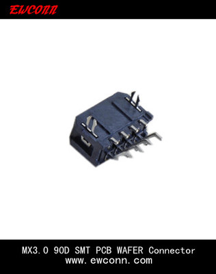 3.0间距线对板双排DIP卧式针座